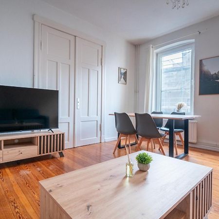 Grosses Apartment Mit 2 Balkonen Zentral Am Nordertor Flensbourg Extérieur photo
