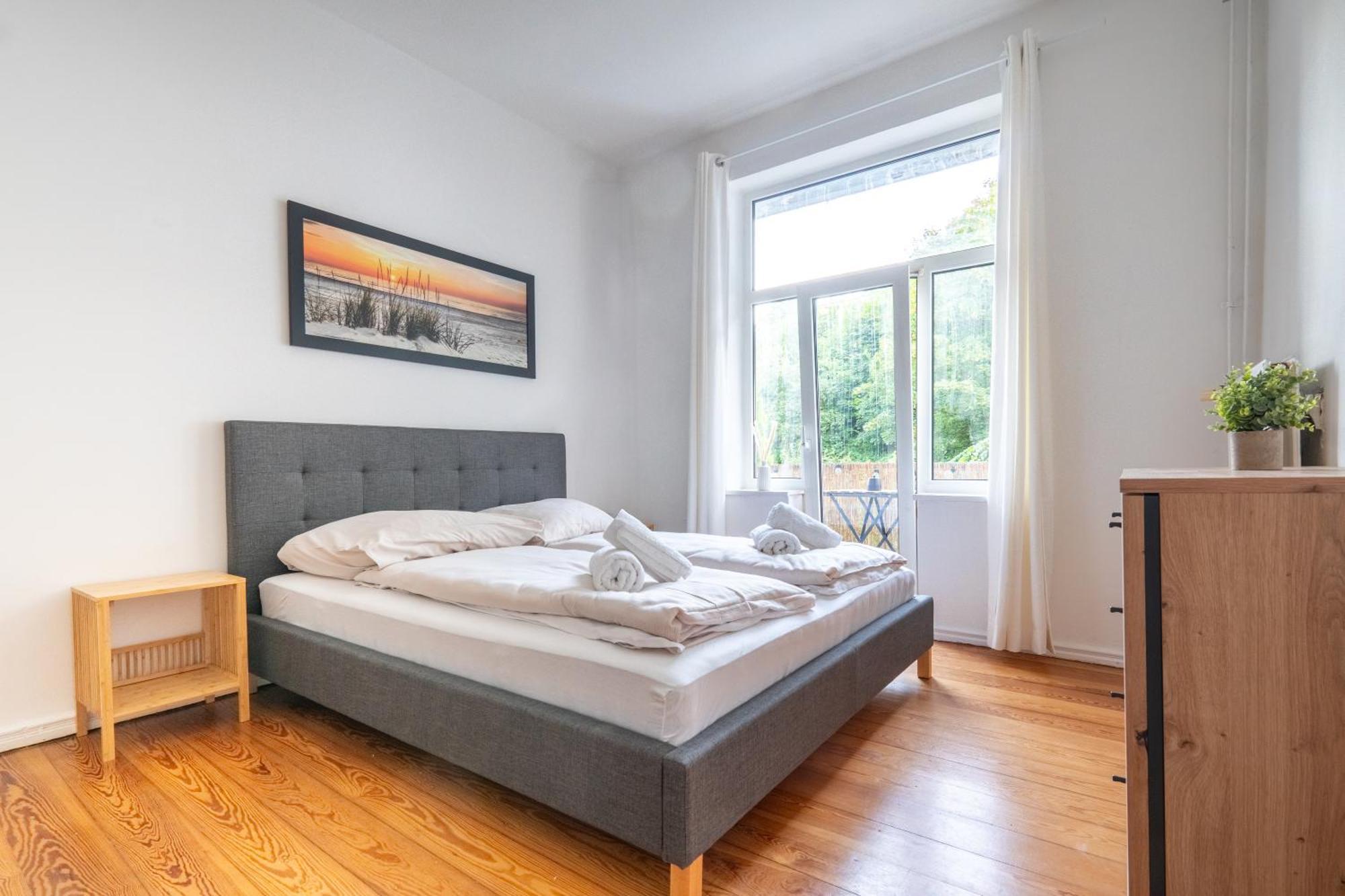 Grosses Apartment Mit 2 Balkonen Zentral Am Nordertor Flensbourg Extérieur photo