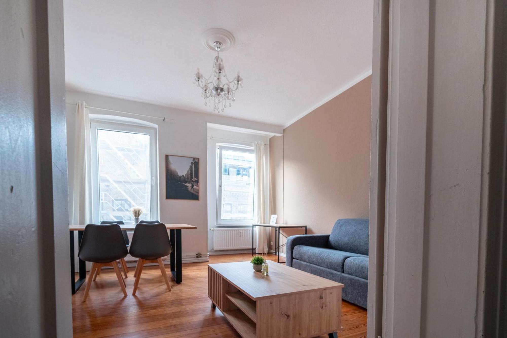 Grosses Apartment Mit 2 Balkonen Zentral Am Nordertor Flensbourg Extérieur photo
