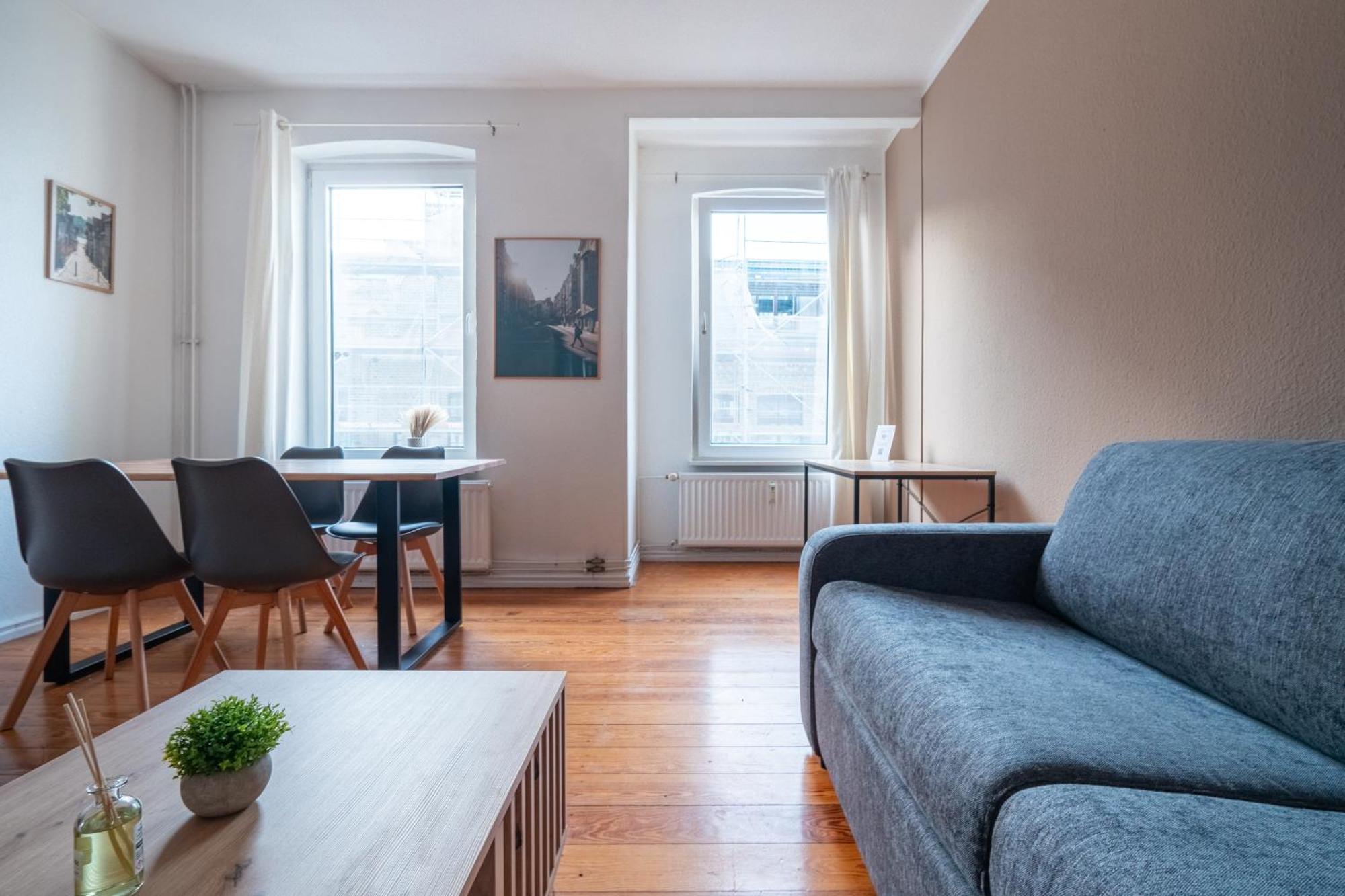Grosses Apartment Mit 2 Balkonen Zentral Am Nordertor Flensbourg Extérieur photo